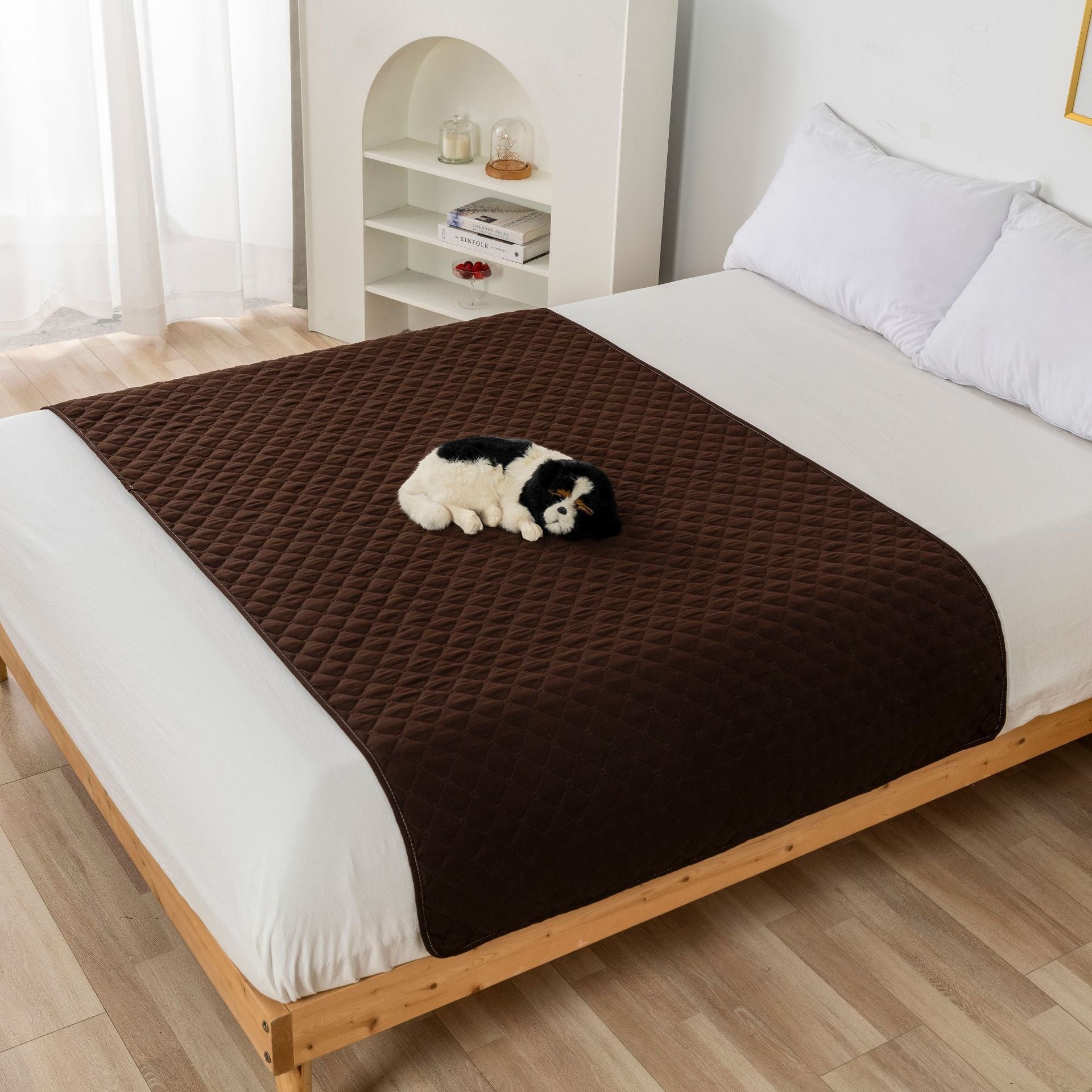 Tapis pour Animaux Étanche en Couleur Uni