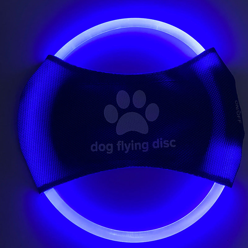 Disque Volant LED Lumineux pour Chien