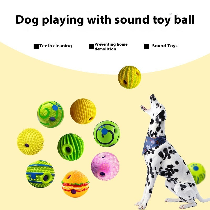 Jouet de Chien Anti-Stress avec Distributeur de Nourriture