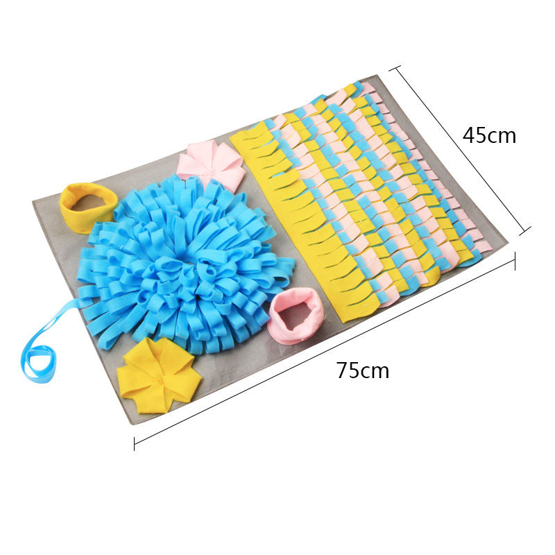 Tapis de fouille multicolore 3D pour chiens et chats