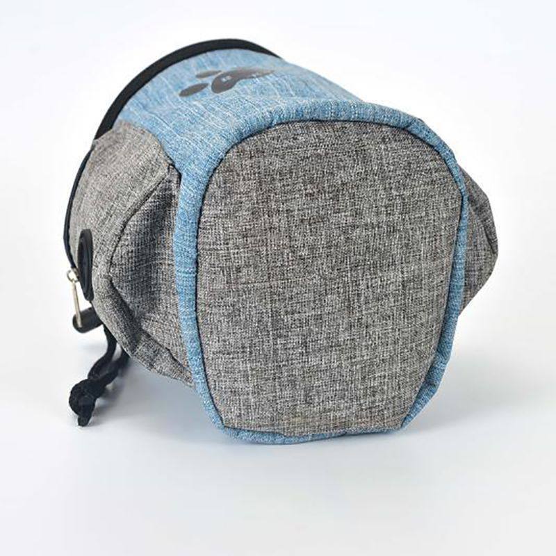 Sac à nourriture pour chien en tissu Oxford, léger et durable, capacité de 20L pour stocker des friandises.