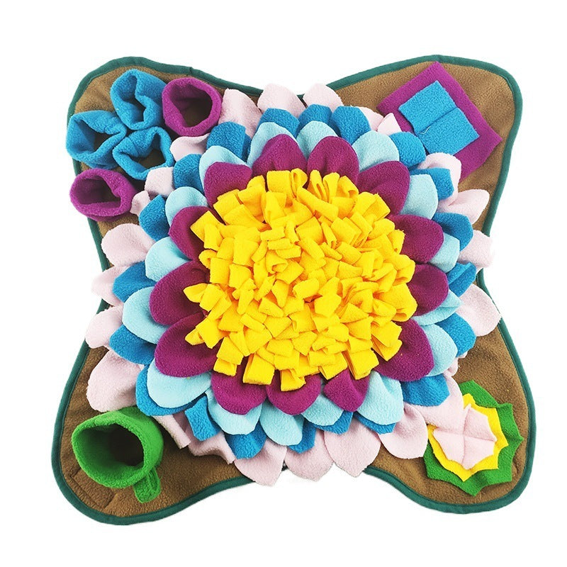Tapis de Reniflage pour Chiens - Jeu Interactif avec Ventouses