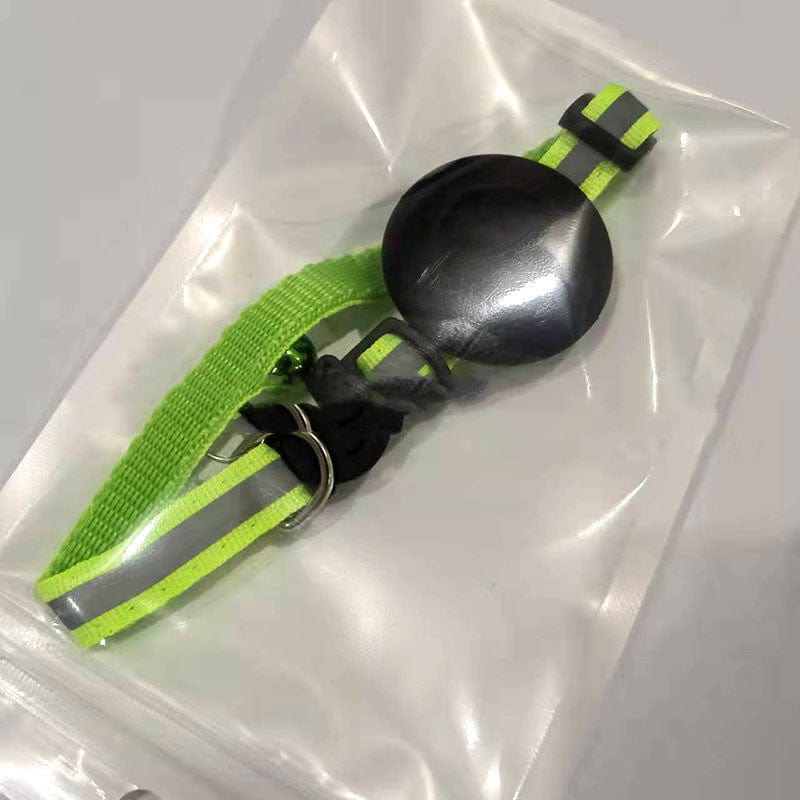 Collier pour animaux avec Airtag, ceinture réfléchissante et boucle de sécurité, idéal pour chien et chat.