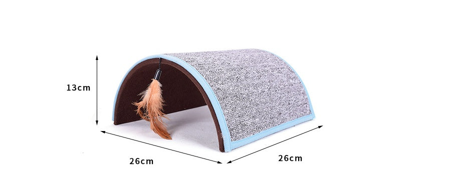Planche à griffer en moquette pour chat