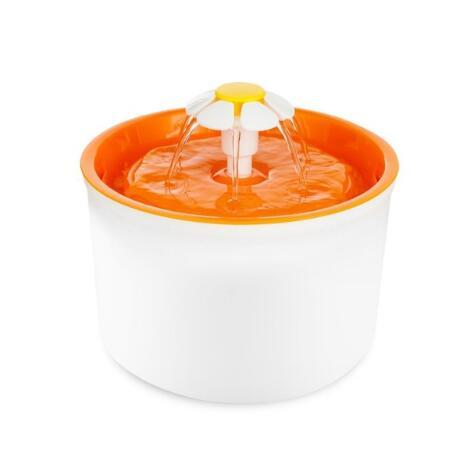 Fontaine à eau électrique pour chats, design coloré, assure une hydratation optimale et agréable pour les animaux.
