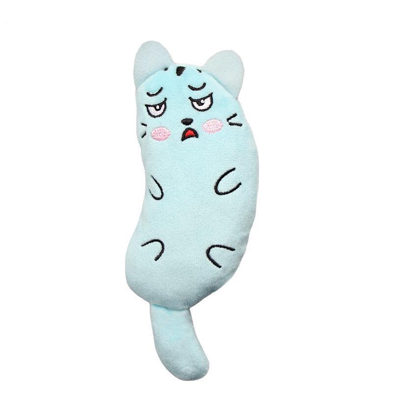 Jouet en Peluche Brodé pour Chat - Mint