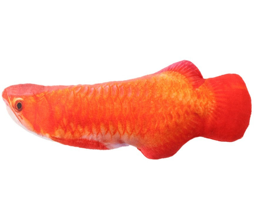 Jouet en Peluche Poisson en Herbe à Chat