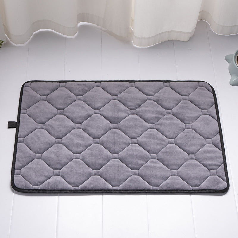 Tapis Douillet pour Chien - Matelas en Velours de Cristal