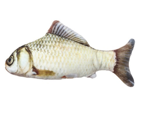Jouet en Peluche Poisson en Herbe à Chat