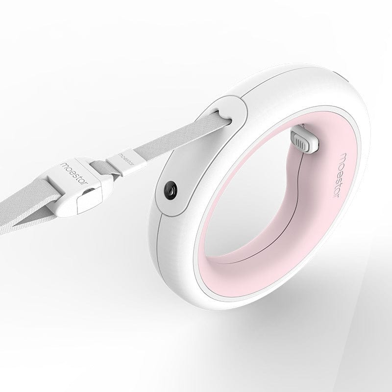 Laisse rétractable Luminous pour chiens Meng Wangxing UFO avec design moderne et confort optimal.