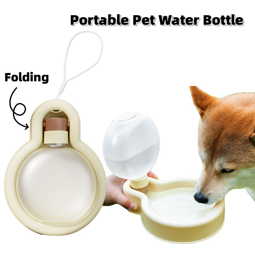 Bouteille d'eau portable 500ml pour chiens et chats