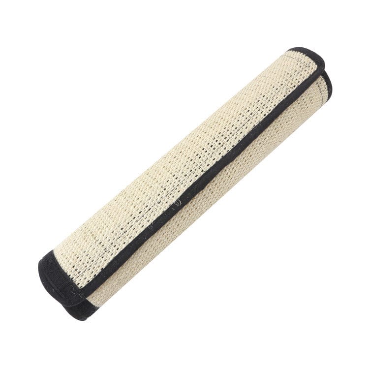 Tapis à gratter en sisal naturel pour chat, durable et non toxique, idéal pour affûter les griffes et jouer.