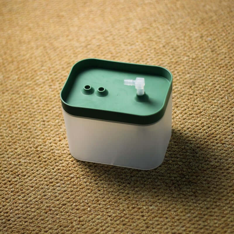 Distributeur automatique d'eau circulant pour animaux, accessoire pratique et sûr, capacité de 1,5 L.