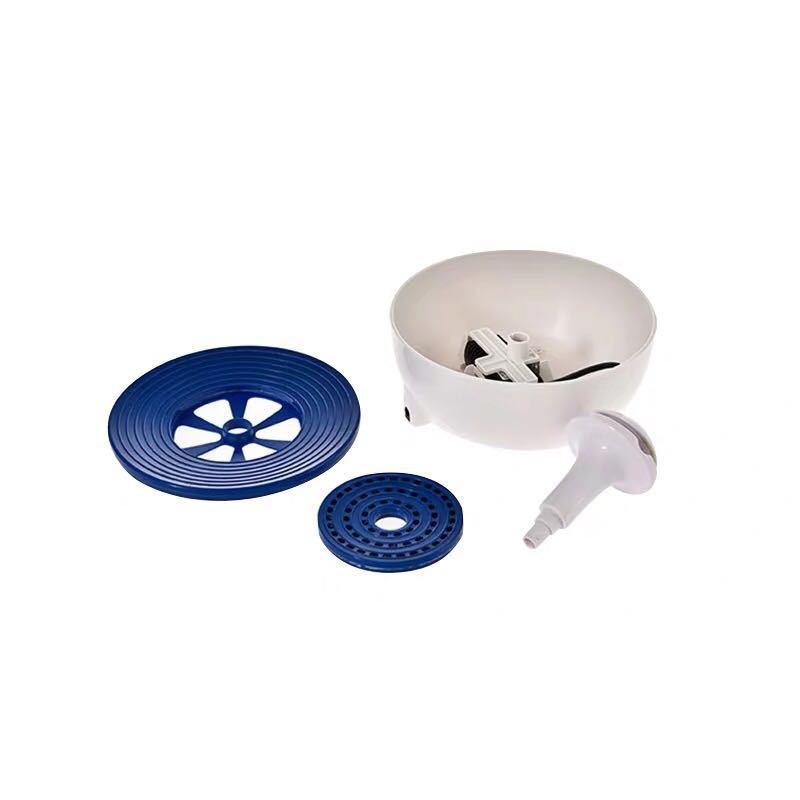 Fontaine à eau circulante pour animaux, composants en ABS, durable, légère et facile à assembler.