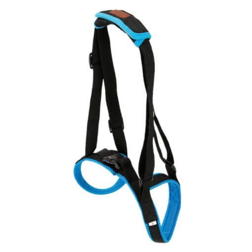 Harnais de support pour patte arrière de chien, en mesh durable et confortable, idéal pour retrouver la mobilité.