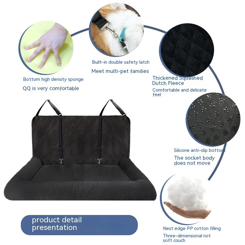 Tapis pour animaux de compagnie amovible et lavable