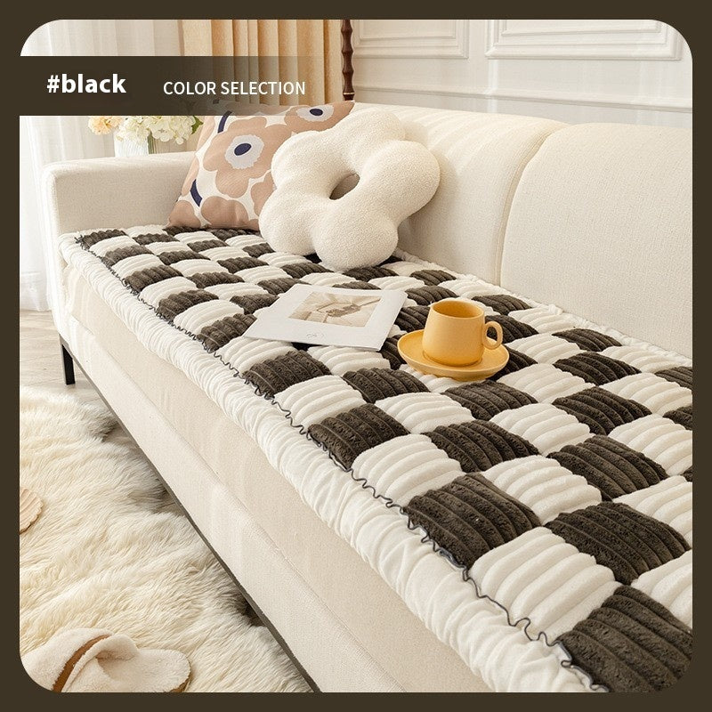 Tapis de Chenil Échequier pour Animaux - Confort Optimal