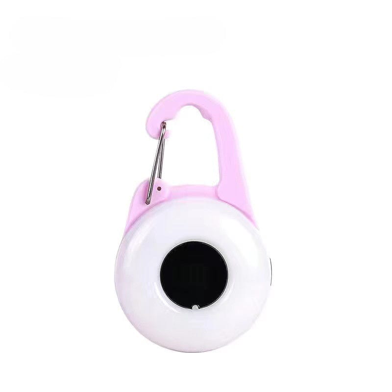 Lumière LED pour collier de chien, pratique et sécuritaire pour les promenades nocturnes.