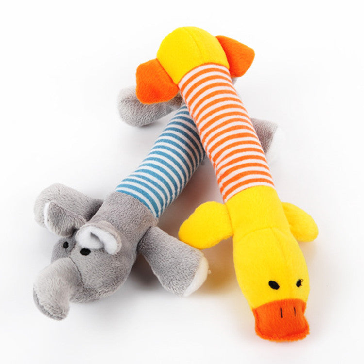 Jouet en Peluche Éléphant à Quatre Pattes