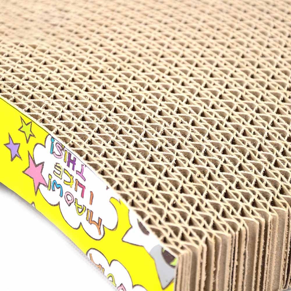 Planche à gratter pour chat en papier durable, parfaite pour satisfaire les besoins naturels de grattage.