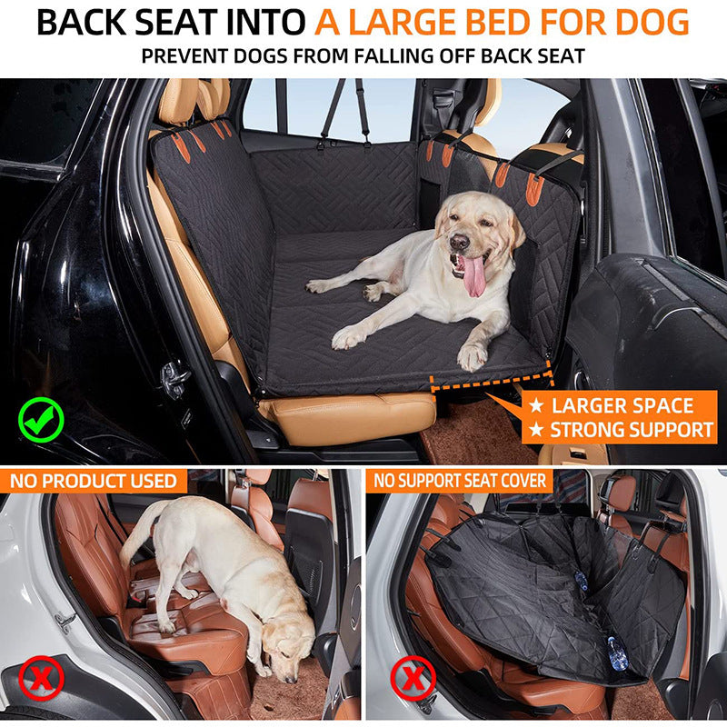 Lit de voiture pour chien imperméable et résistant