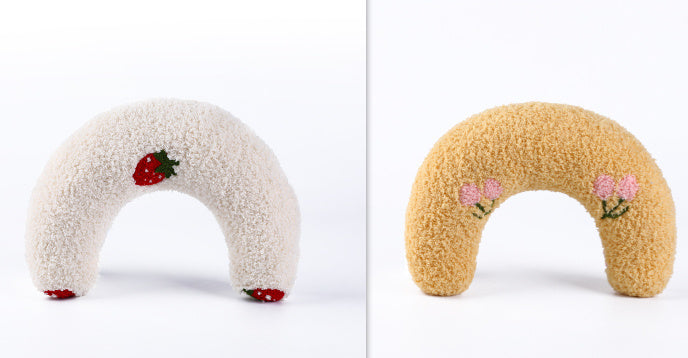 Coussin U en Forme de Jouet pour Chat - Confort Optimal