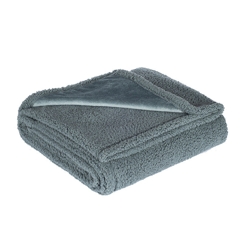 Couverture Imperméable en Flanelle en Velours Coton