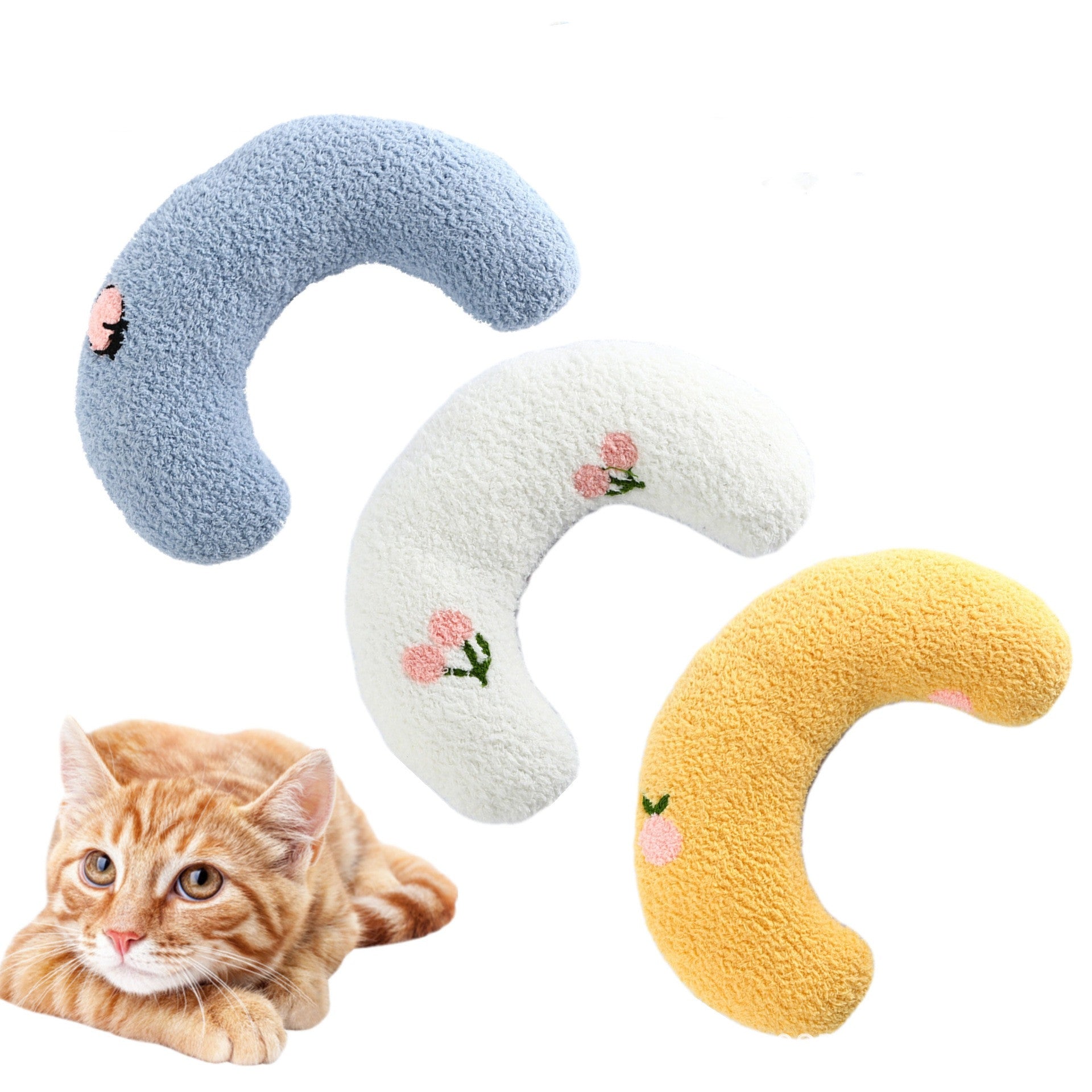 Coussin U-Shaped pour Chats et Chiens - Confort et Protection