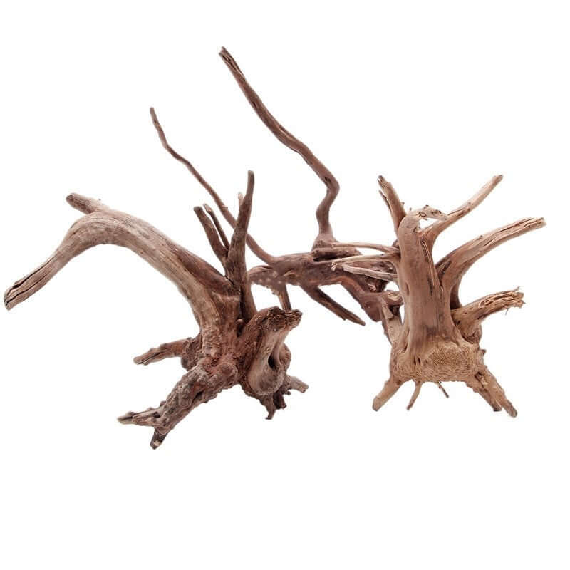 Décoration aquarium en bois, imitation racine d'arbre pour un look naturel et authentique.