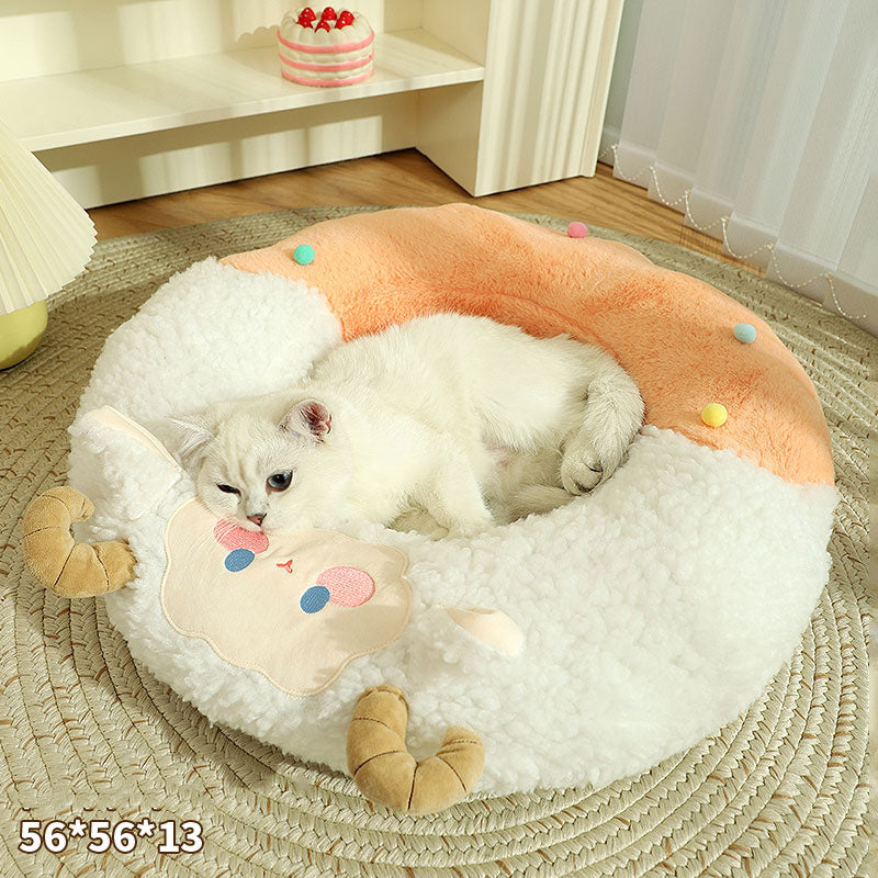 Tapis de sommeil chaud pour chat - Confort toutes saisons