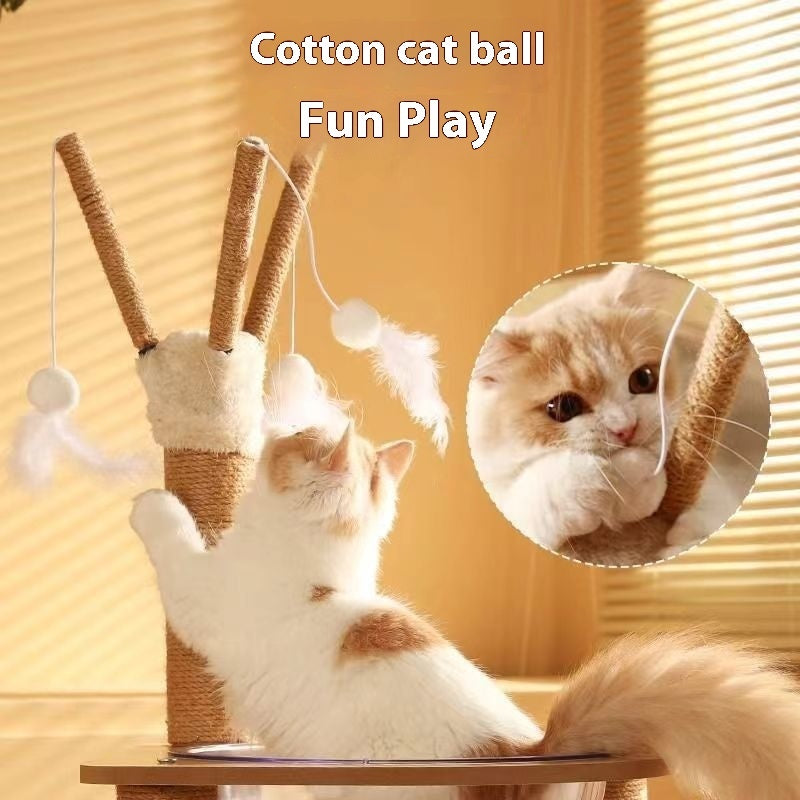 Arbre à grimper pour chat en capsule spatiale