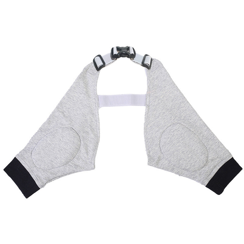 Genouillères pour animaux en coton, protection contre le froid et la chaleur, coupe décontractée, gris moderne.