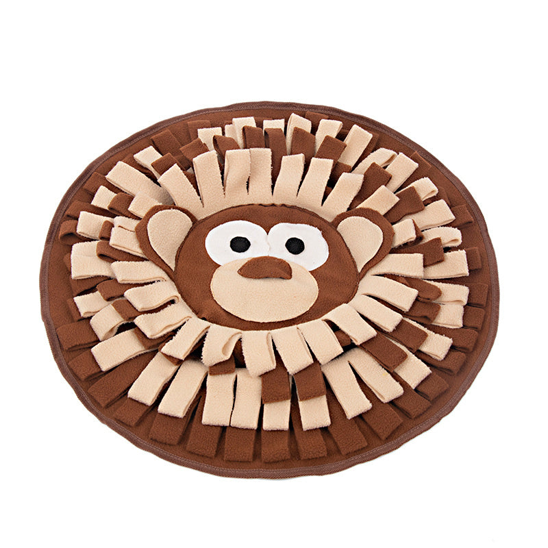 Tapis d'Éveil pour Chiens - Tapis de Nourriture Interactif