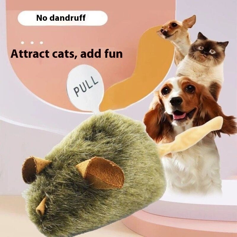 Jouet en Peluche Souris avec Son pour Chats