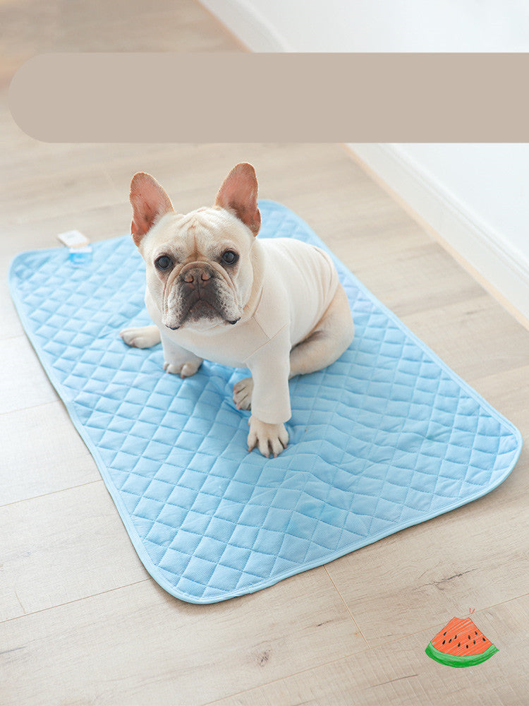 Tapis Réfrigérant en Soie Glacée pour Chiens