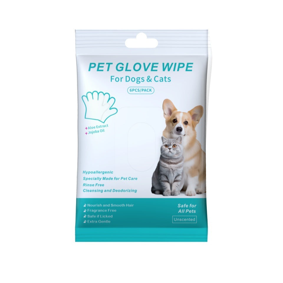 Gants Jetables pour Animaux - Nettoyage Facile pour Chats et Chiens