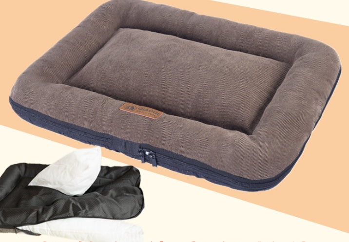 Tapis de sol pour animaux en coton lavable