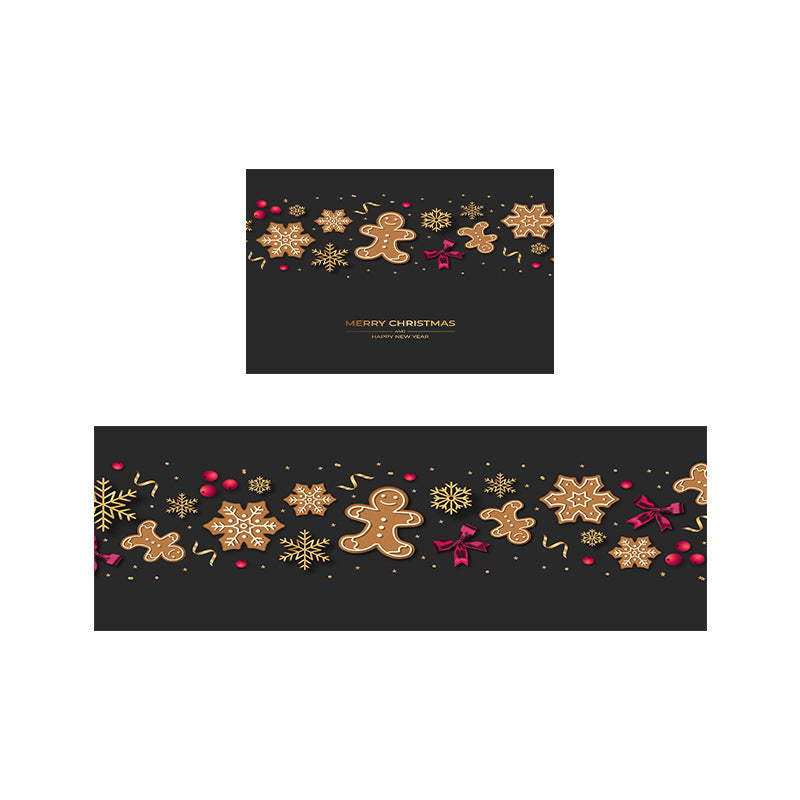 Tapis de Porte Décoratif de Noël