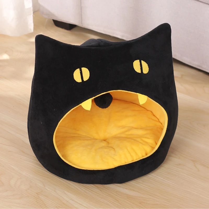 Lit Douillet en Forme de Chat pour Animaux