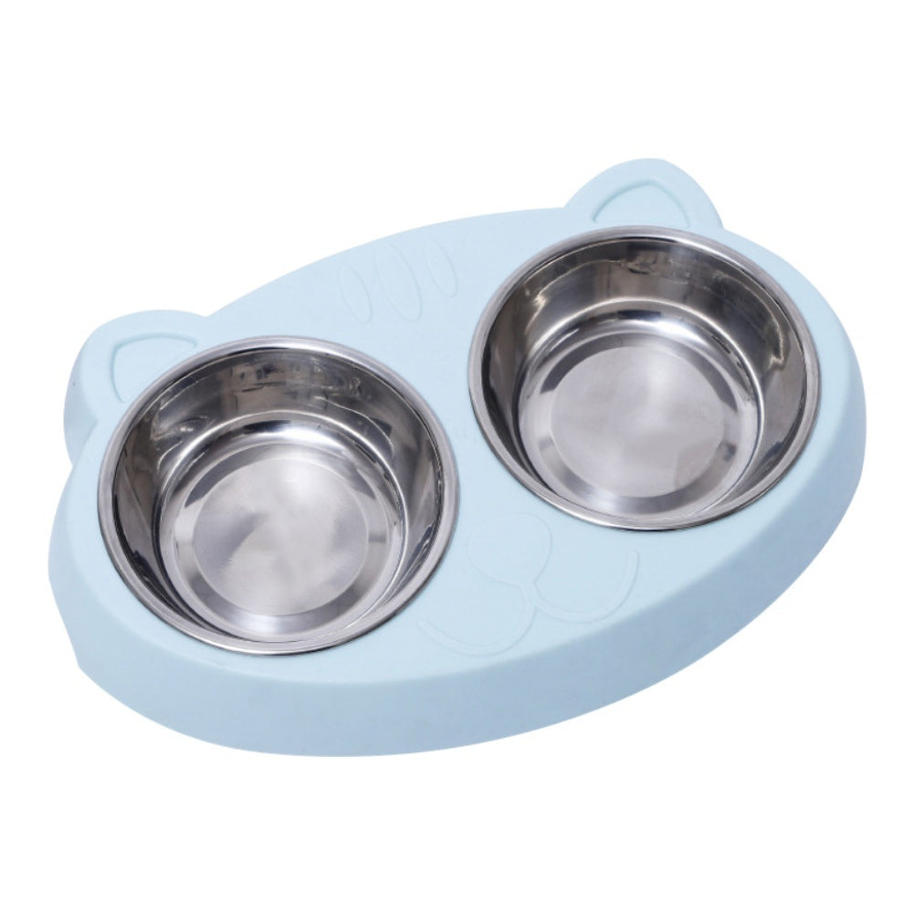Bowls pour Chien en Acier Inoxydable - Station Antidérapante