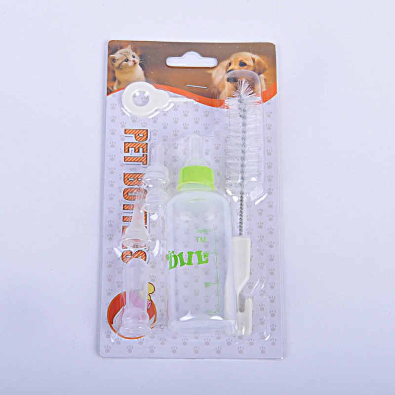 Bouteille d'eau pour animaux avec tétine, accessoires pour l'hydratation d'animaux de compagnie.