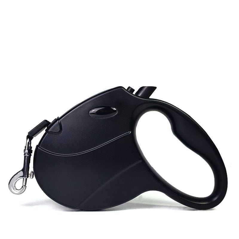 Ceinture automatique rétractable pour chiens, offre liberté et contrôle lors des promenades.