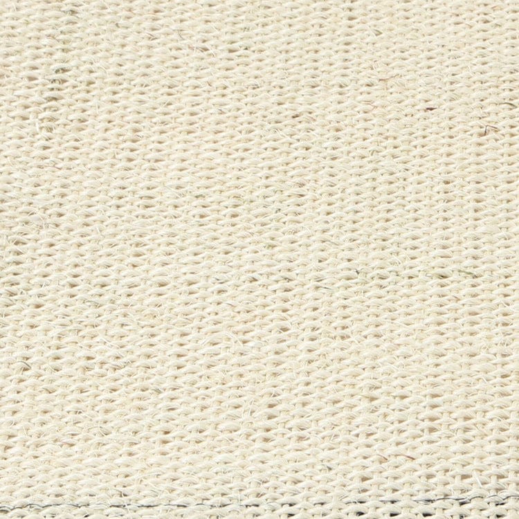 Tapis à gratter en sisal naturel pour chat, texture unique pour affûter les griffes et jouer en toute sécurité.