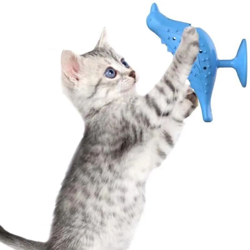Jouet interactif en forme d'oiseau pour chats