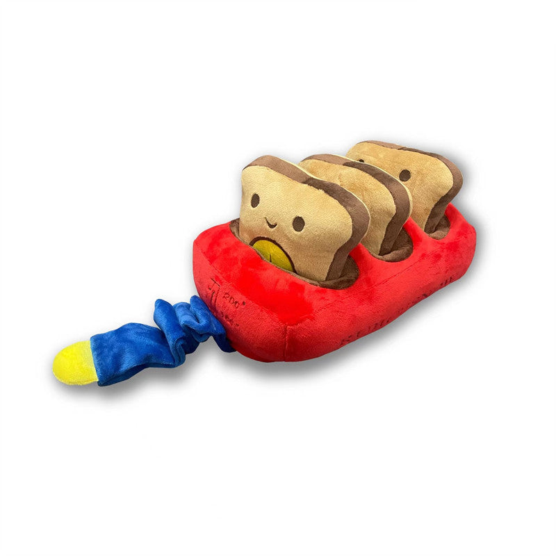 Jouet en Peluche Machine à Pain pour Chien