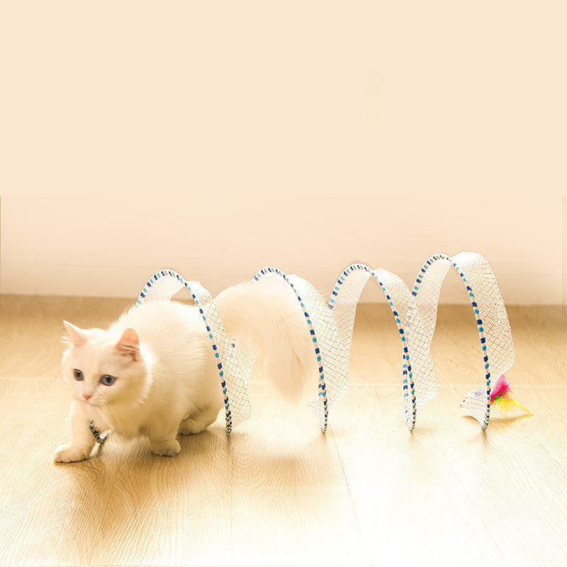 Tunnelle de Jeu Cat Tunnel Pliable