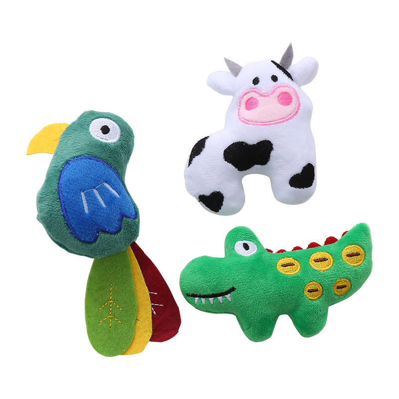 Jouet pour Chat en Forme de Perroquet en Peluche