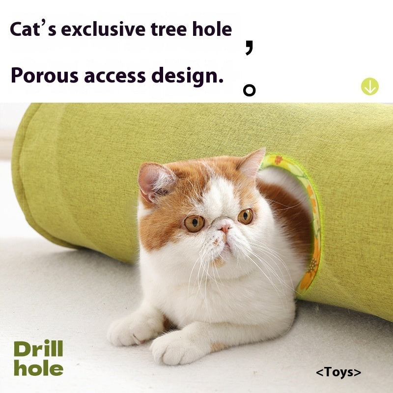 Tunnel de Jeu pour Chat - Soulagement Automatique