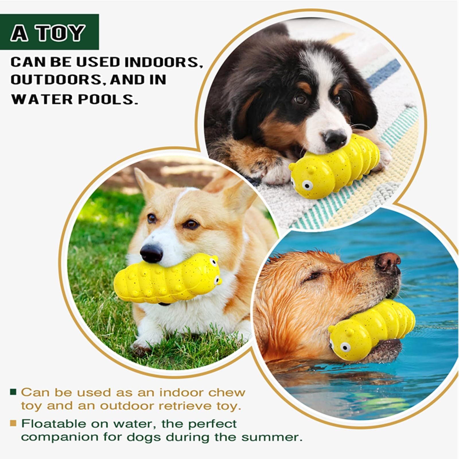 Jouets à Mastiquer Indestructibles pour Chiens