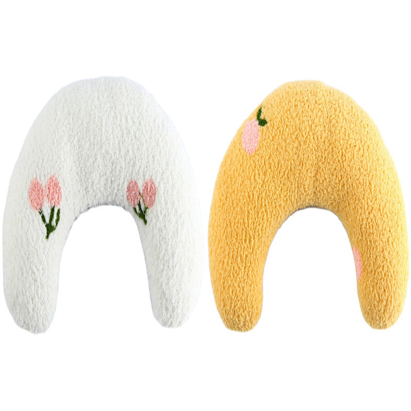Coussin U-Shaped pour Chats et Chiens - Confort et Protection